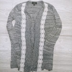 AGB Gray Sweater Cardigan